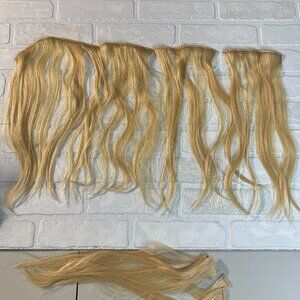 Euronext 100% Remy Human Hair Extensions 14” True Blonde 10pc‎ Clip In Premium